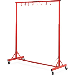 VEVOR Painting Rack Adjustable Paint Hanger 8 Hooks Auto Body Painting Stand - Picture 1 of 12