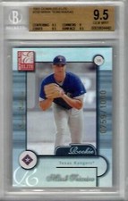 BGS 9.5 2001 Donruss Elite Extra Edition Mark Teixeira /543 Rookie Card RC SP
