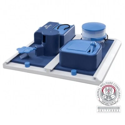 Treat Dispenser Dog Toy Trixie Poker Box 2 Strategy Game 31cm Puzzle Snack Board - Image 1 of 4