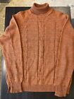 Vintage ECCO Gino Paoli Men's XL Wool Long Sleeve Sweater Cable Knit 🧶 EUC!