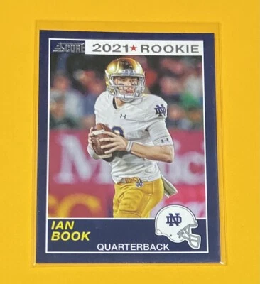 2021 Panini Chronicles Score Ian Book RETRO ROOKIE CARD Notre Dame #54 RC 🔥 - Image 1 of 2
