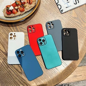 Hülle Fr iPhone 16e 17 Pro Max 15 14 13 12 11 Stoßfest Matt Hart PC Slim Cover - Bild 1 von 15