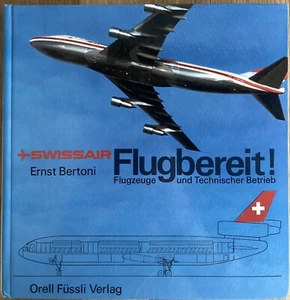 1973 SWISSAIR TECHNICS BOOK FLEET DC10 B747 DC9 DC8 SEAT CHART MAINTENANCE - Picture 1 of 11