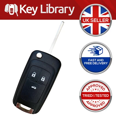 3 Button Remote Car Key Fob Case Shell Cover For Vauxhall Astra 2014 2015 2016