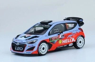 Hyundai i20 Coupé WRC 2014 Neuville Rare WRC Rally Diecast Car 1:43 + Magazine - Image 1 of 3