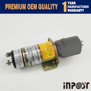 Stop Solenoid For Cummins 1502-12C7U1B1S1A 12V 1500-2085 with 2 Terminals - Picture 1 of 4