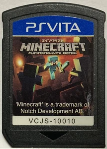 PS VITA Cartridge MINECRAFT PlayStation Vita Edition Mine Craft Japanese Games - Picture 1 of 2