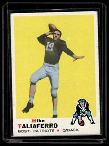 1969 Topps Mike Taliaferro Boston Patriots #241