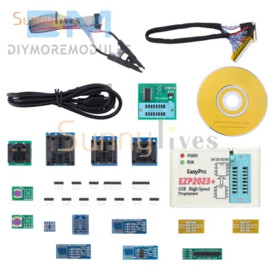 EZP2023 High-Speed SPI Programmer Support 24 25 93 95 EEPROM 25 FLASH BIOS Chip - Image 1 of 4