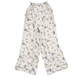 American Eagle Floral Wide Leg Pants NEW Boho Cottage Core Festival Boho XS NWT - Picture 1 of 11
