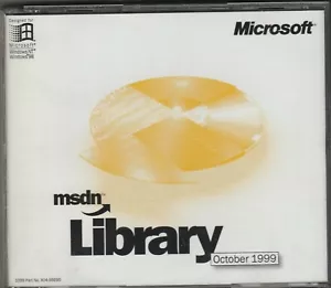 Microsoft msdn Library October 1999 ~ CD-ROM - Picture 1 of 4