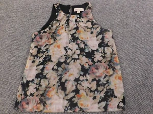 Philosophy Womens Blouse Small green floral pullover - Picture 1 of 14