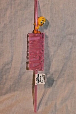 NUEVO CON ETIQUETA 1999 12" PIOLÍN CREMALLERA PAJA APLAUSOS WARNER HERMANOS FIESTA FAVOR Foto 1 de 2