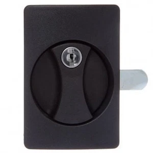 LOCK FOCUS Locking Flush Handle. Locker & Cupboard Lock -Free Post-07350904 - Picture 1 of 3