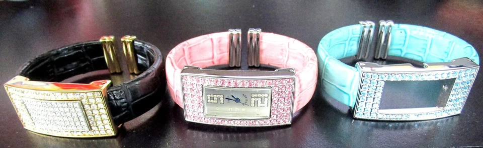 ADRIENNE Real Collectibles HSN Interchangeable Watch Set - Image 1 of 4