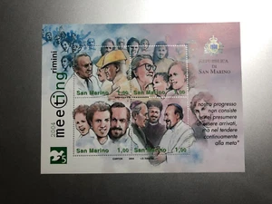 2004 Foglietto San Marino 25° Meeting Rimini - Picture 1 of 2