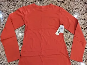 Love 83 Girls' Long Sleeve Tee Shirt Red Orange Youth size M - Picture 1 of 12