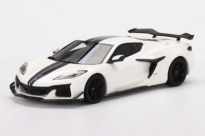 Modello TSM430669 1/43 Chevrolet Corvette Z06 2023 Bianco Artico Modello Auto - Immagine 1 di 4