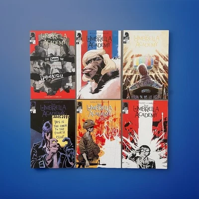 UMBRELLA ACADEMY DALLAS 1-6 COMPLETE SERIES - 2008 DARK HORSE) All NM - Image 1 of 4