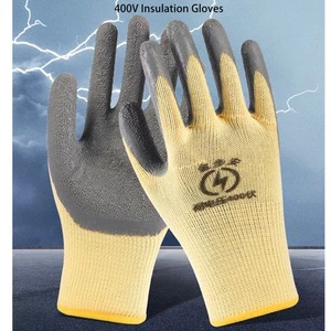 Electrician Insulation Work Gloves Flame Retardant 400V Voltage Resistance g4e3 - Picture 1 of 10