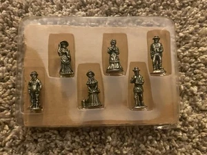 The Americana Pewter Collection #AH31 6 Different Solid Pewter Figurines - Picture 1 of 4