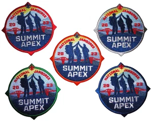 2023 National Scout Jamboree OA Summit Apex Patch Full Set - Bild 1 von 1