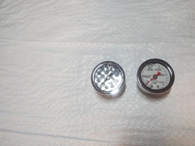 Marshall Liquid Gauge 0-15 And 0-1500 psi Fuel And Oil Pressure  1.5"Face   - Image 1 of 4