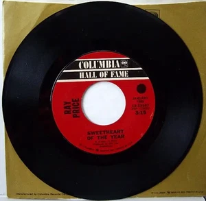 Ray Price She Wears My Ring / Sweetheart Of The Year Vinyl Single 7inch - Foto 1 di 1