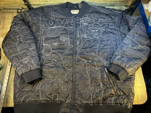 Chaqueta Bomber Pelle Pelle Bordada 5XL Edición Nº 78 Pretty Boy Floyd Mickey - Imagen 1 de 11