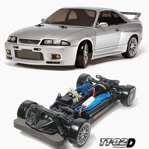 TAMIYA RC 58604 Skyline GTR R33 TT-02D 1:10 Car Assembly Kit - Image 1 of 1