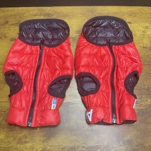 AiryVest Small Dog Puffer Vest Reversible Warm For Winter 2 Ea - Picture 1 of 6