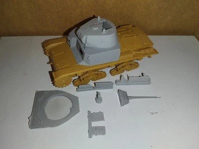 Italian Old Tank Conversione Carro M15/42 Kit 1/35 per Italeri 6584 6569 - Immagine 1 di 3