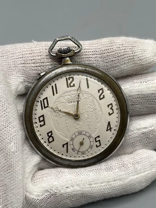 TRAUMHAFTE HANDAUFZUG UFESA HERRENTASCHENUHR - FLORALES MUSTER F.3 - Bild 1 von 12