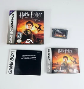 Harry Potter and the Goblet of Fire GBA CIB Complete Manual Tested Working - Picture 1 of 10