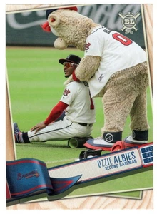 Ozzie Albies - Atlanta Braves - 2019 Topps Big League Baseball # 208 Mint - Picture 1 of 1