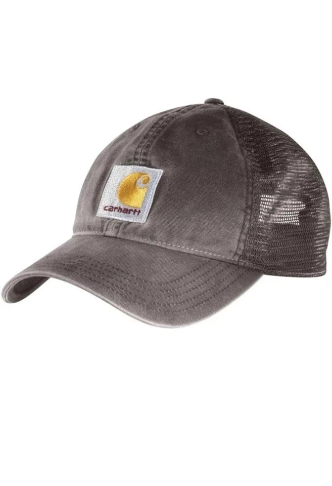 Carhartt Men's Buffalo Sandstone Meshback Cap One Size Gravel