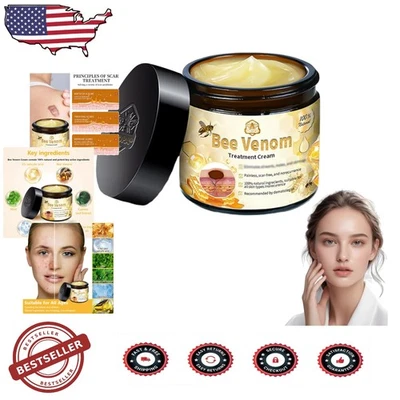 Bee Venom Cream for All Skin Types - Reduces Blemishes & Fine Lines - Image 1 of 4