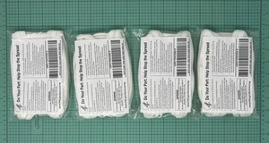 Hanes Unisex Adult White Cotton Face Masks BEATCV 2320UV 20pcs (4x5pk) Washable - Picture 1 of 4