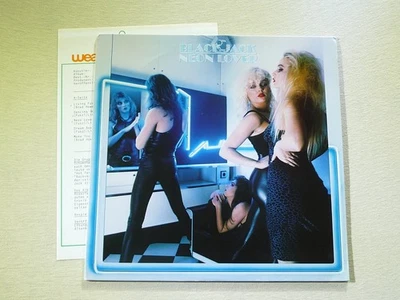 Black Jack ‎– Neon Lover  (Promotion Copy + Promo-Sheet, Unplayed) - Bild 1 von 4