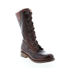 Bed Stu Dundee F311022 Womens Brown Leather Lace Up Casual Dress Boots 6