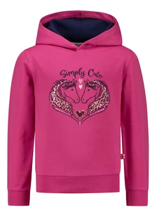 SALT AND PEPPER Mädchen Sweatshirt Einhorn Stickmotiv gr 104 / 110 camelia pink - Bild 1 von 4