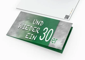 Einladungskarten Geburtstag Einladung -  30. Geburtstag und wieder ein 30er - Bild 1 von 5