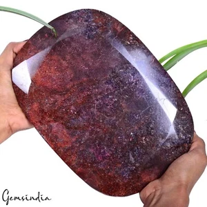 4,5 Kg Rubí Rojo Natural Enorme Ovalado Facetado Madagascar Gran Tierra Extraída Piedra Preciosa - Imagen 1 de 12