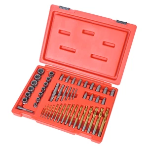 Bolt Extractor Screw &Multi-Spline Screw Extractor Set and Drill Bit Set - Picture 1 of 5