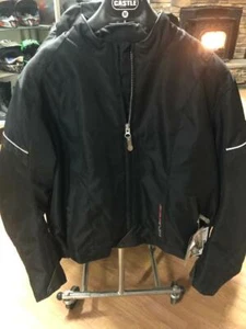 Castle X Escape Ladies Jacket Size 16, Black w/Reflective Markings - Bild 1 von 5