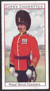 COPE - EMINENT BRITISH REGIMENTS (CLARET) - #2 ROYAL WELSH FUSILIERS - Picture 1 of 2