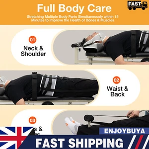 Lendenwirbelsäule Stretch Tool Zugbett Therapie Massageliege für Halswirbelsäule Best - Bild 1 von 13