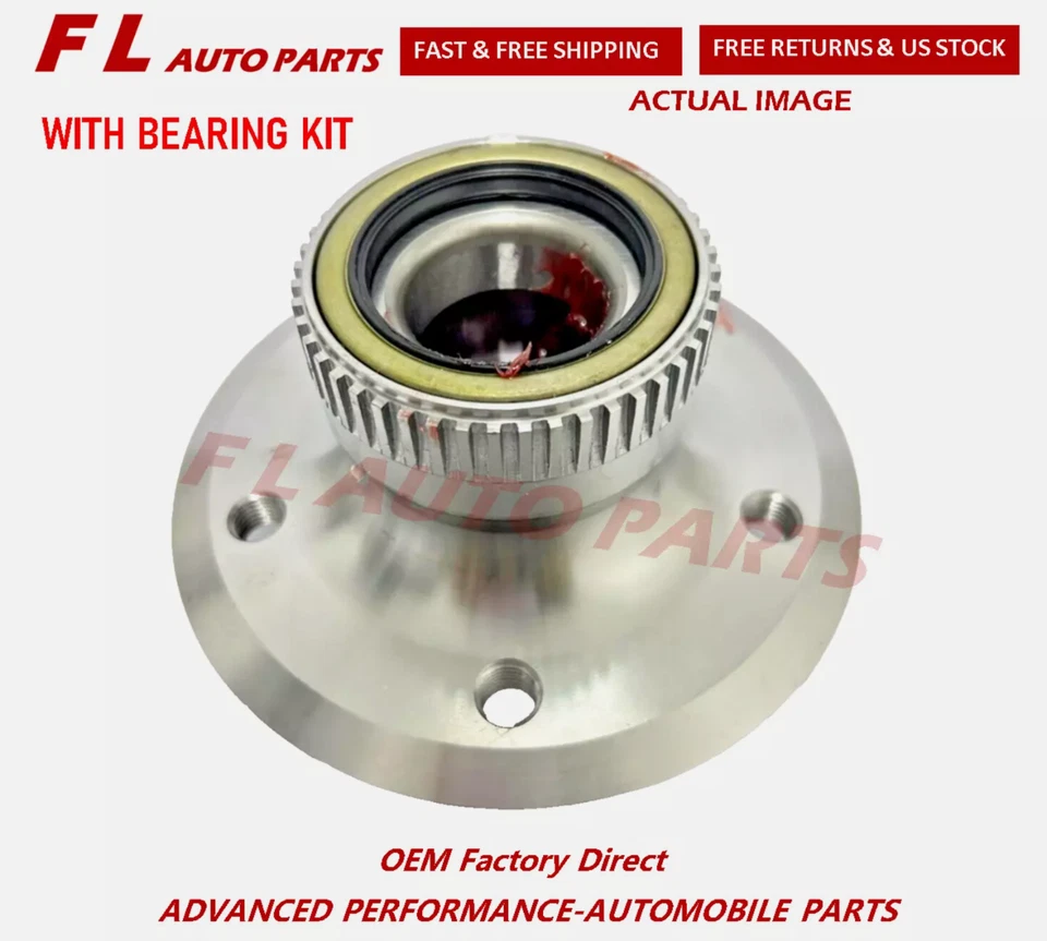 Conjunto de buje y cojinete de rueda delantera para Mercedes Clase E SLK CLK C RH LH 1 lado Foto 1 de 4