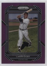2023 Panini Prizm Purple Prizm /99 Larry Doby #297 HOF