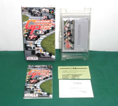 SNES -- HUMAN GRAND PRIX -- New!! Super famicom. Japan Game. 13011 - Image 1 of 4